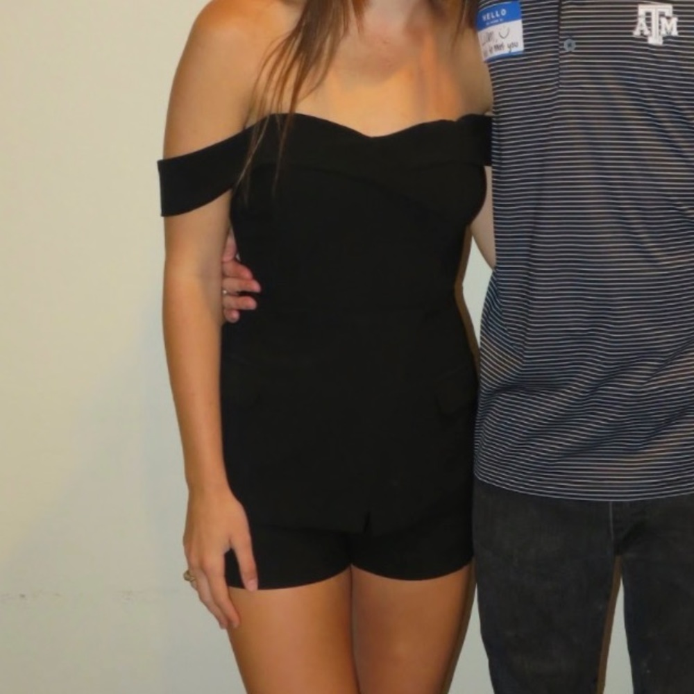 Black Romper size small.